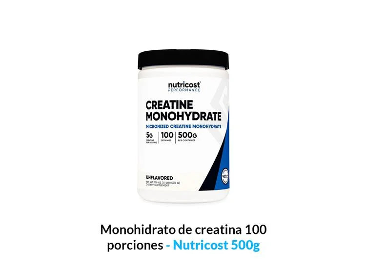 CREATINE MONOHYDRATE 500 GRAMOS 5G POLVO/ CREATINA MONOHIDRATADA POLVO