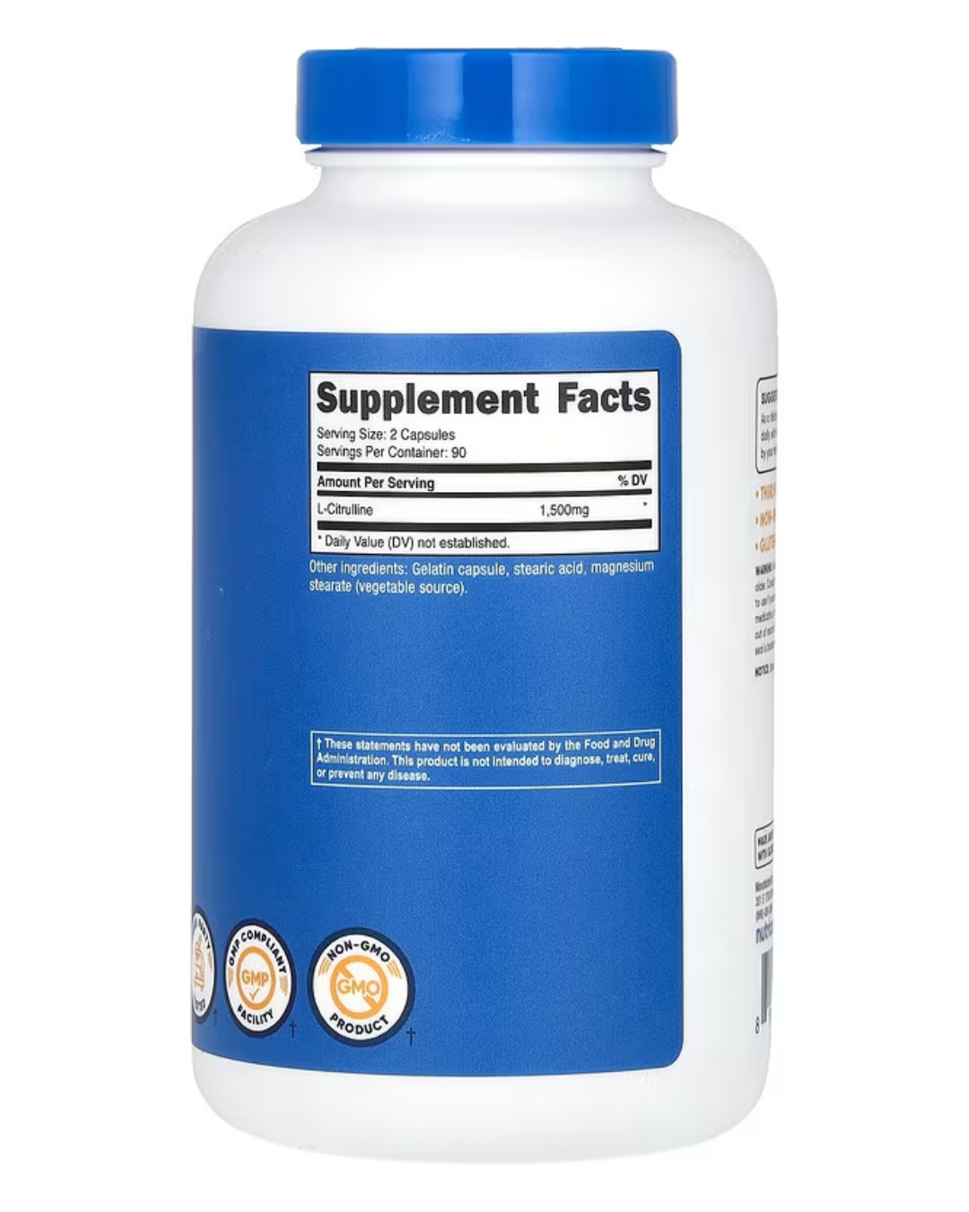 l citrulina malate 750 mg 180 cap