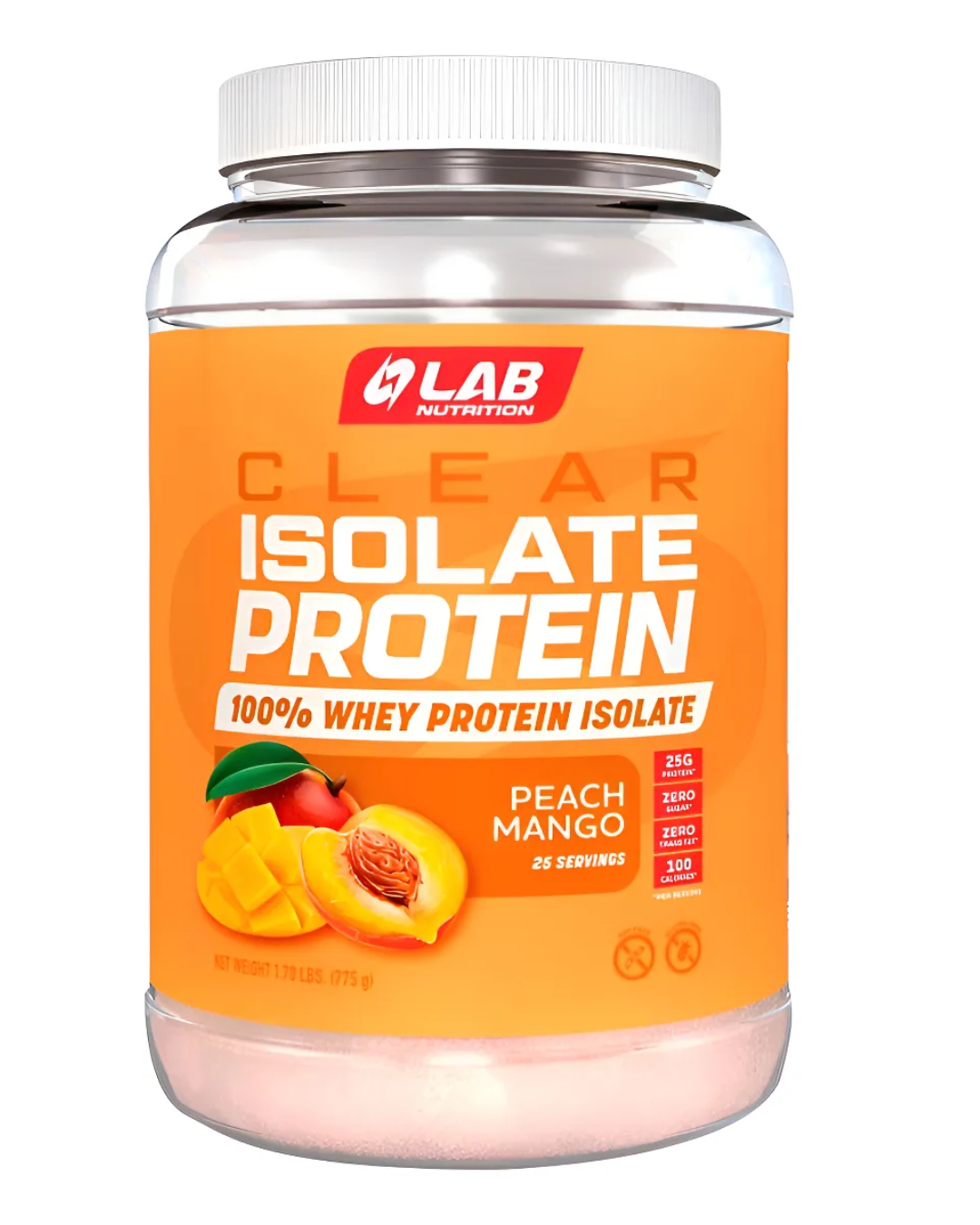isolate lab nutrition clear 1kg