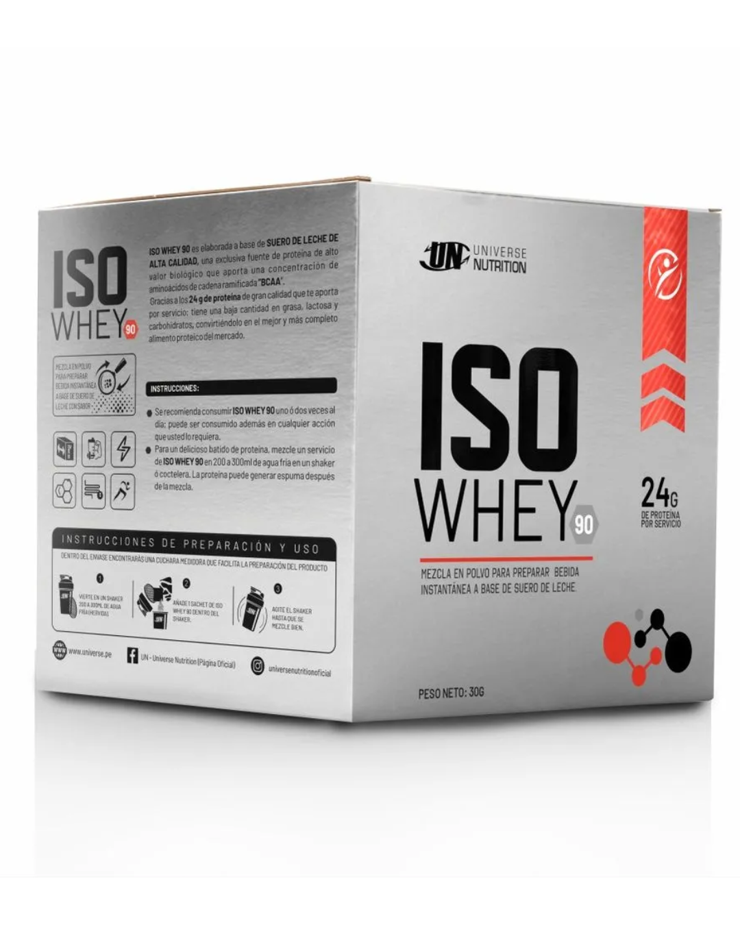 ISO WHEY CAJA 10 TOMAS