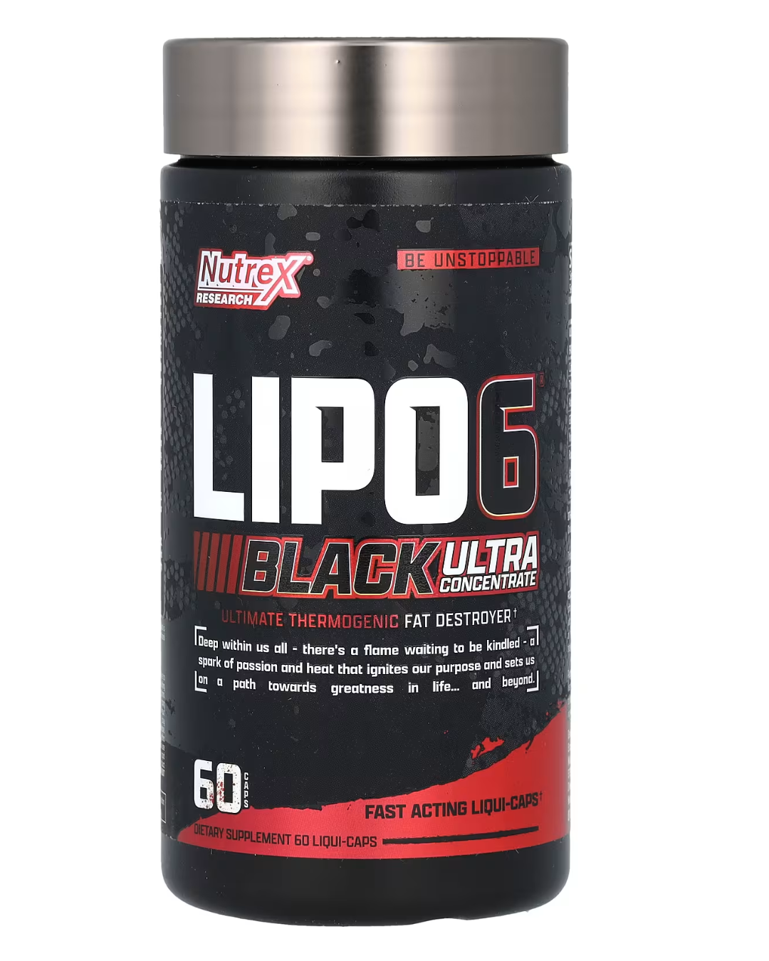 Lipo 6 Black Nutrex Ultraconcentrado 60 Cápsulas