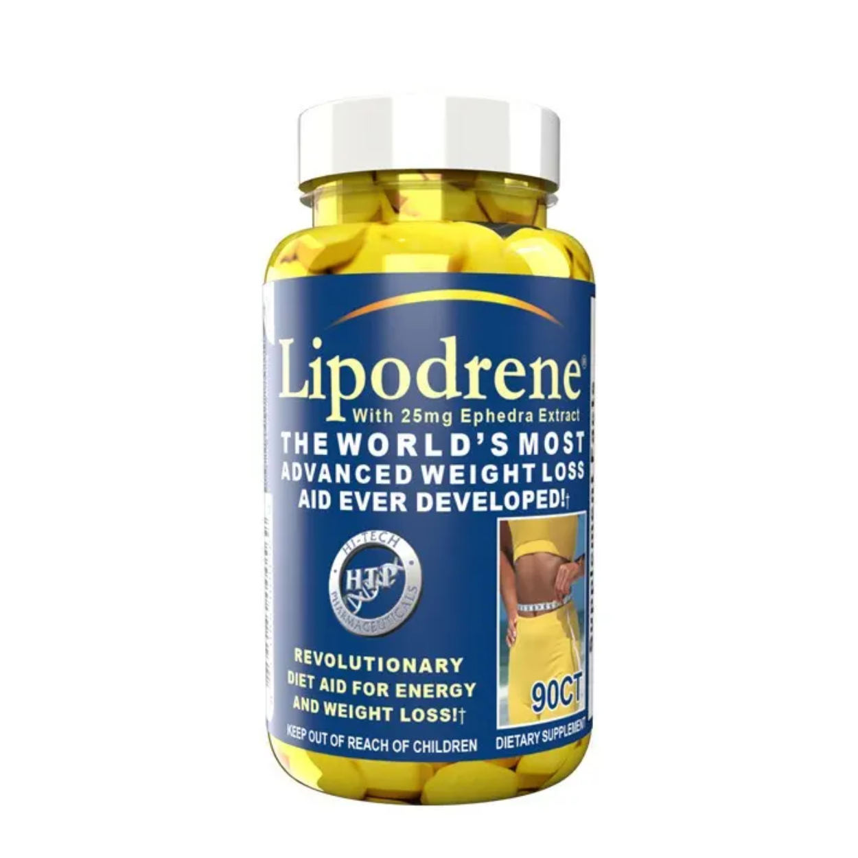 Lipodrene amarillo 90 capsulas