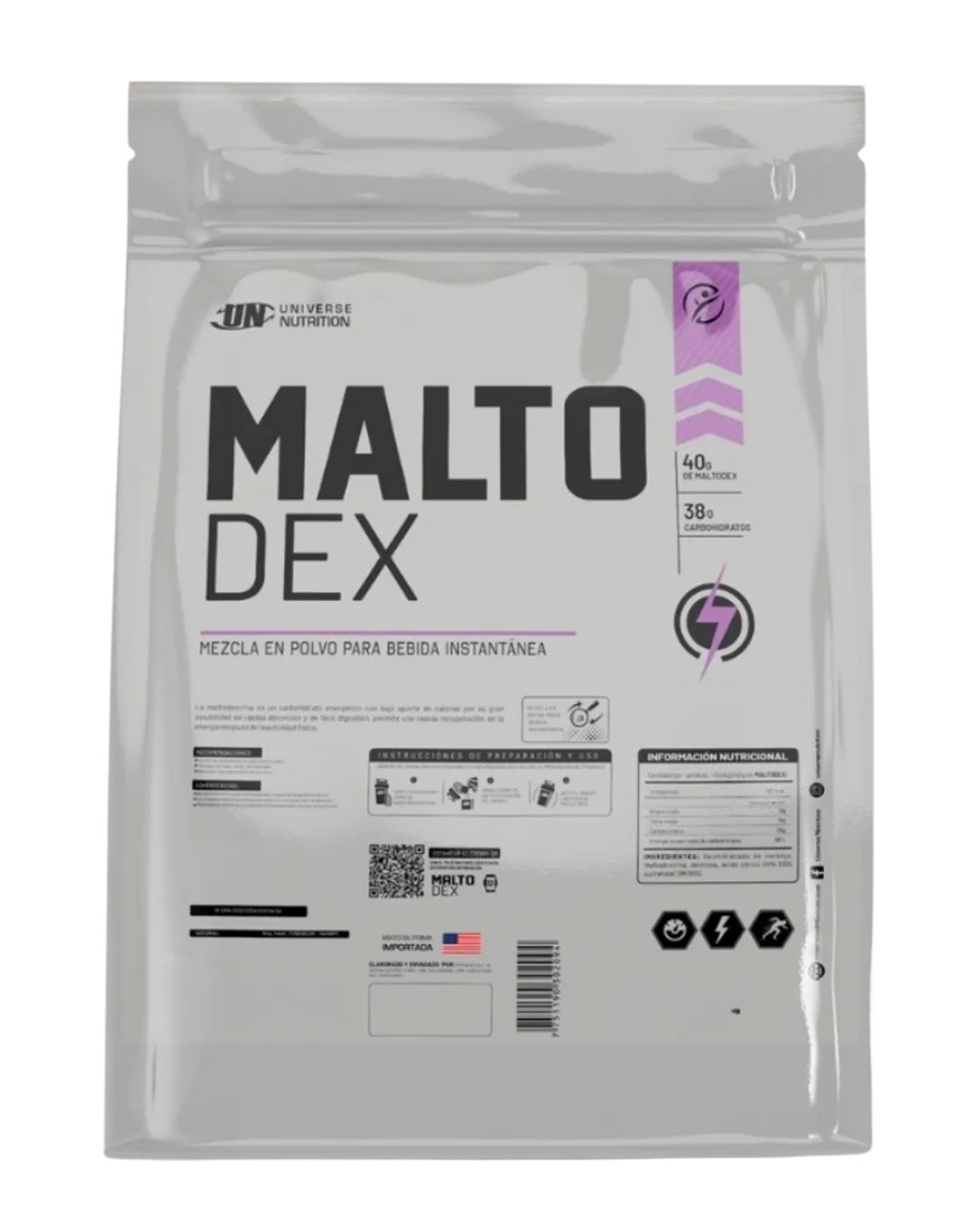Maltodextrina Universe Nutrition Malto Dex 5 KG Natural