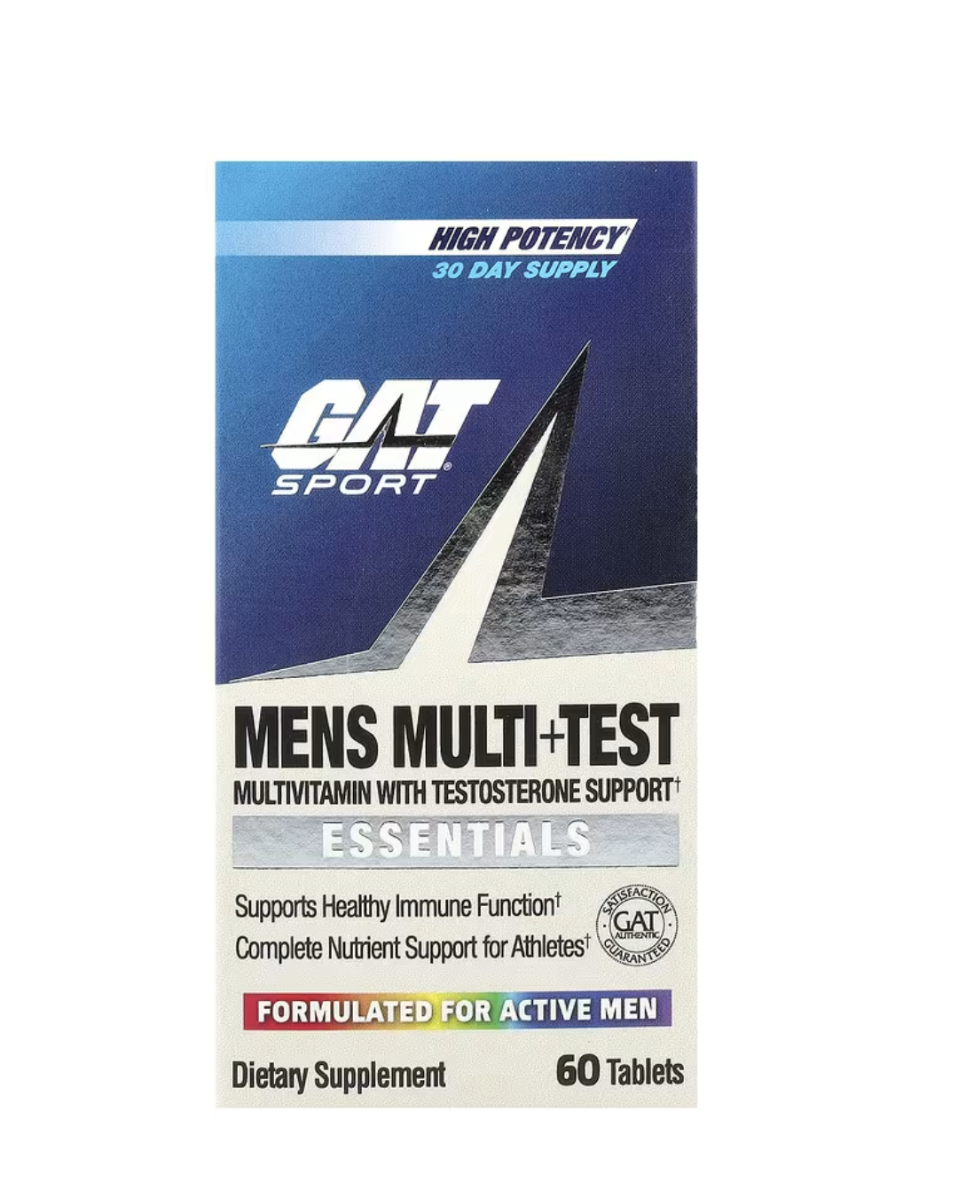 Mens Multi Test Multivitaminico Gat Sport 60 tabletas