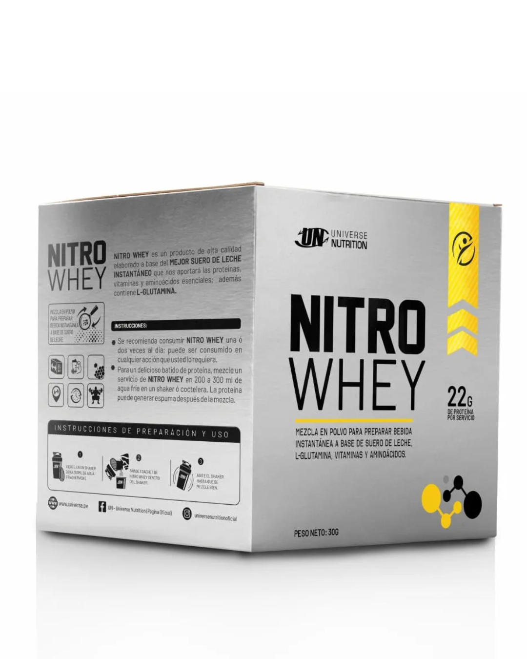 NITRO WHEY CAJA 10 TOMAS