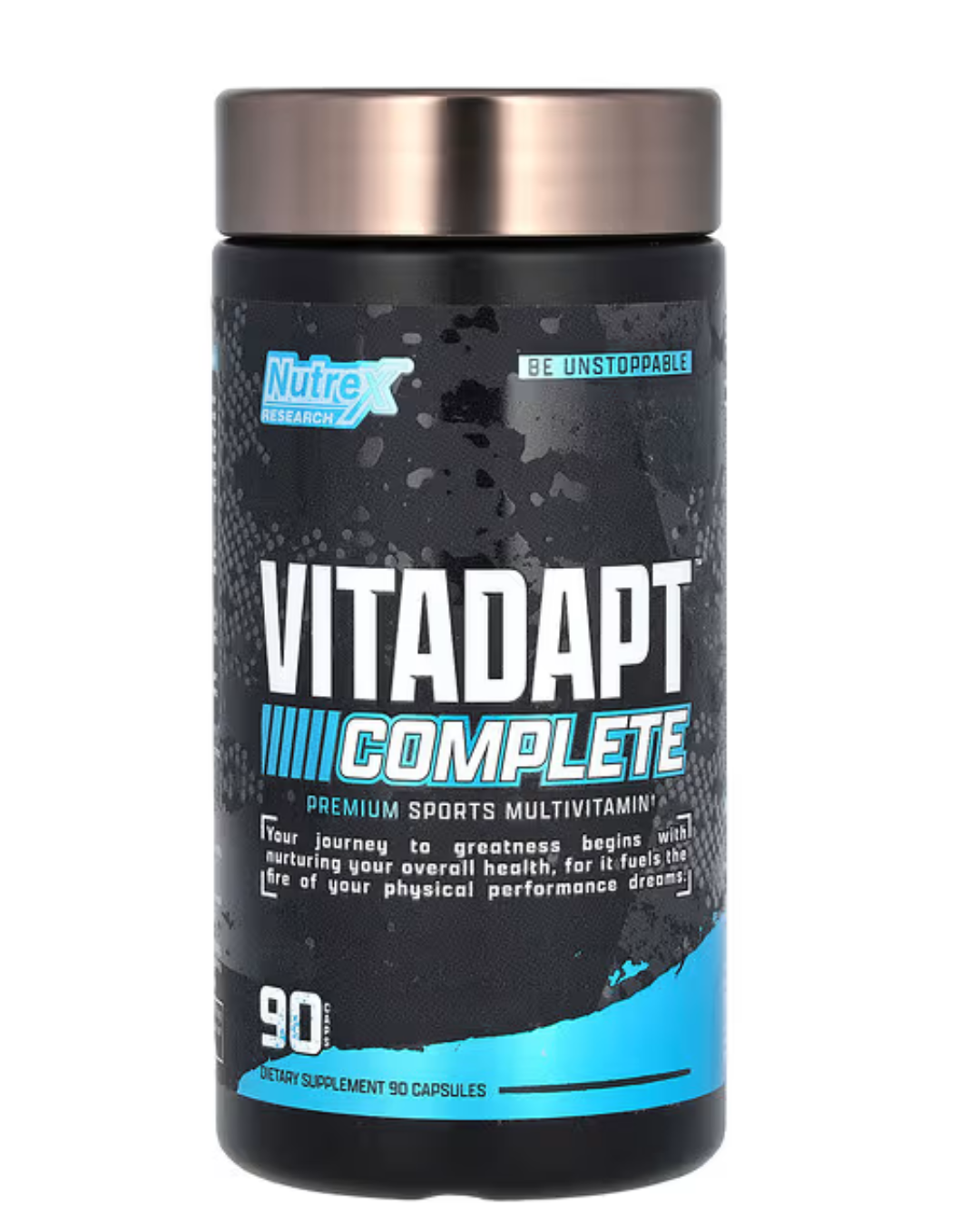 Nutrex-Vitadapt Complete, Suplemento multivitamínico prémium para deportistas, 90 cápsulas