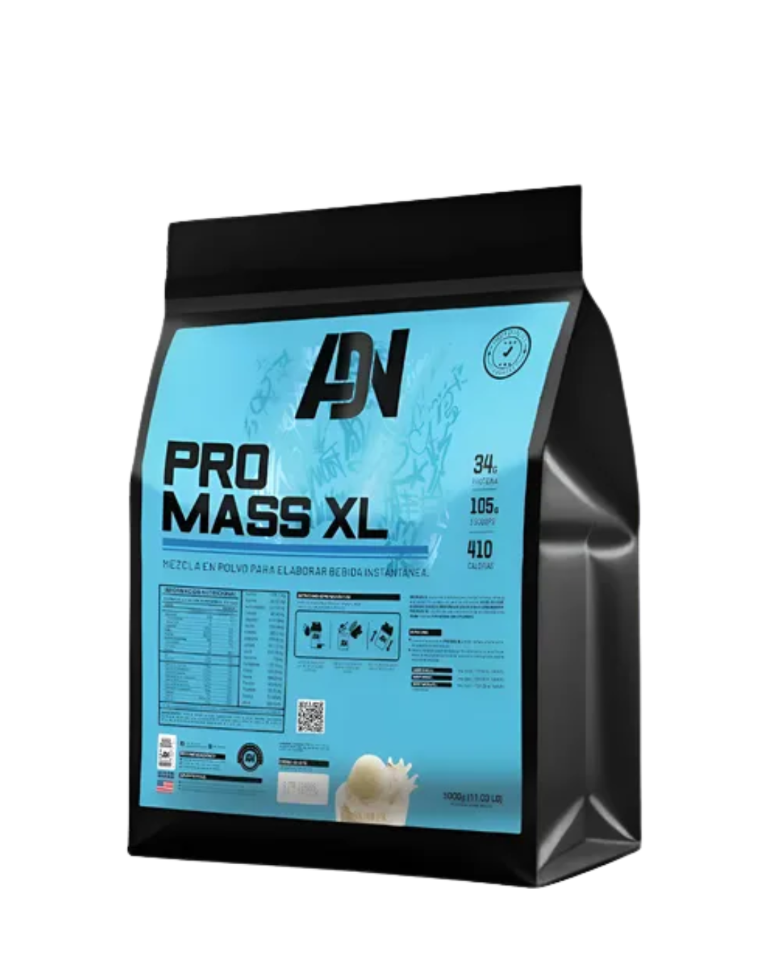 Pro mass xl 5kg + creatina adn 500gr + regalos